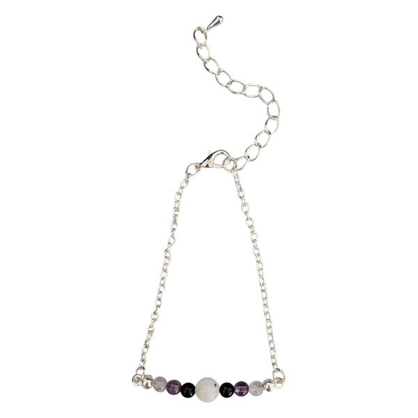 Menopause Crystal Bracelet in a Gift Box  UK - Gift for Her - Crystal Healing - Gemstone Jewellery - Menopause Suppot