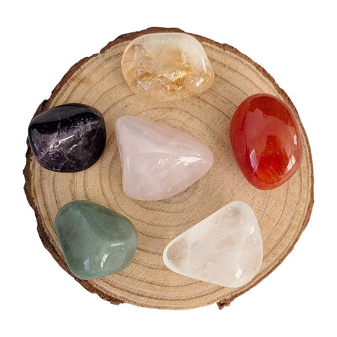 Childrens Beginners Crystal Selection Box UK - Gifts for Kids - Beginners Gemstones - Childrens Gifts