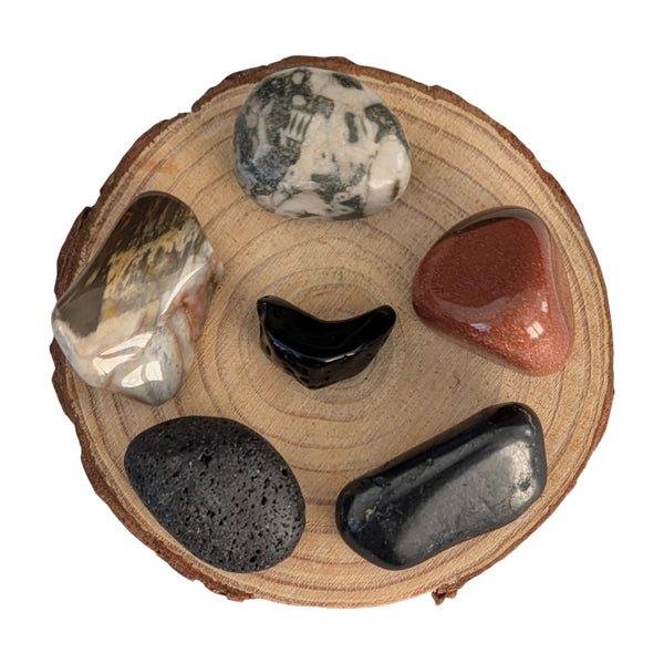 Childrens Crystal Selection Box UK - Unique Selection  - Gifts for Kids - Beginners Gemstones - Childrens Gifts