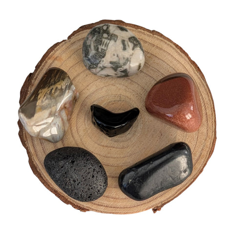 Childrens Crystal Selection Box UK - Unique Selection  - Gifts for Kids - Beginners Gemstones - Childrens Gifts