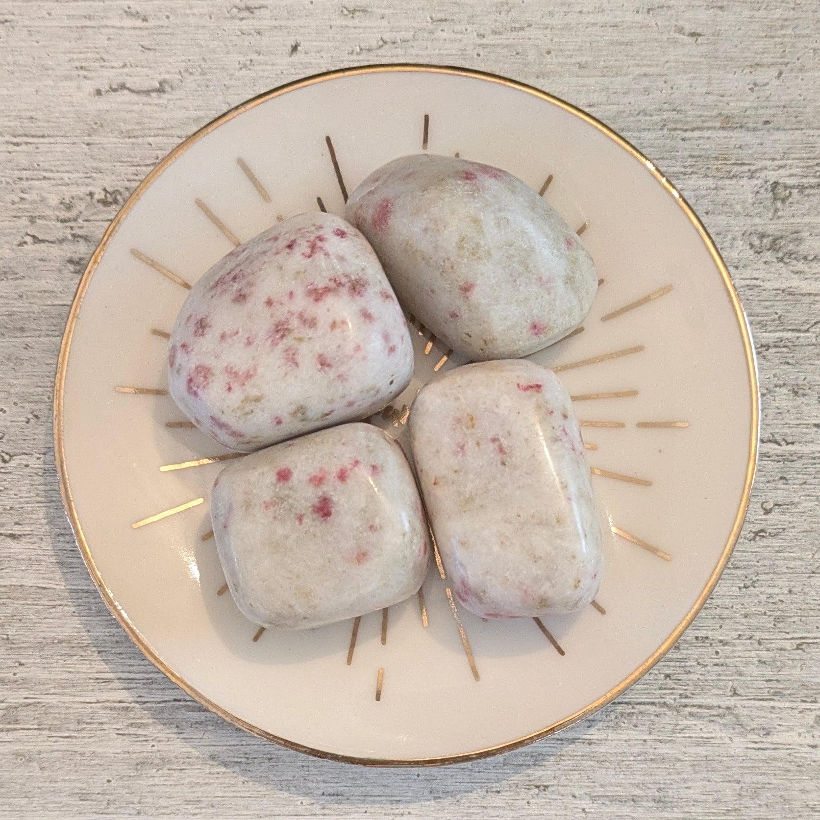 Cinnabar Crystal Tumblestone