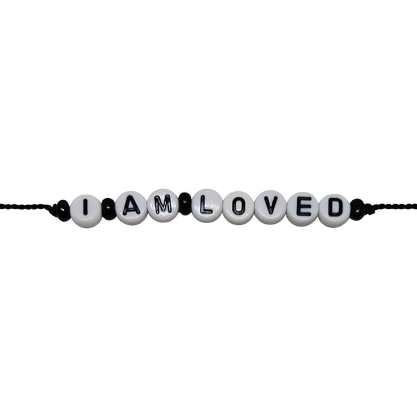I Am Loved Affirmation Bracelet - Self Love Bracelet - Affirmation Jewellery - Positive Affirmations