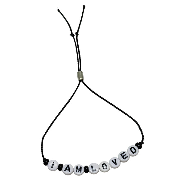 I Am Loved Affirmation Bracelet - Self Love Bracelet - Affirmation Jewellery - Positive Affirmations