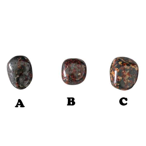 Zincite & Franklinite (USA) Crystal Tumblestone - Rare Crystal - Collectors Crystal