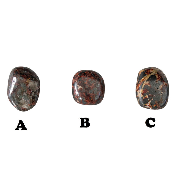 Zincite & Franklinite (USA) Crystal Tumblestone - Rare Crystal - Collectors Crystal