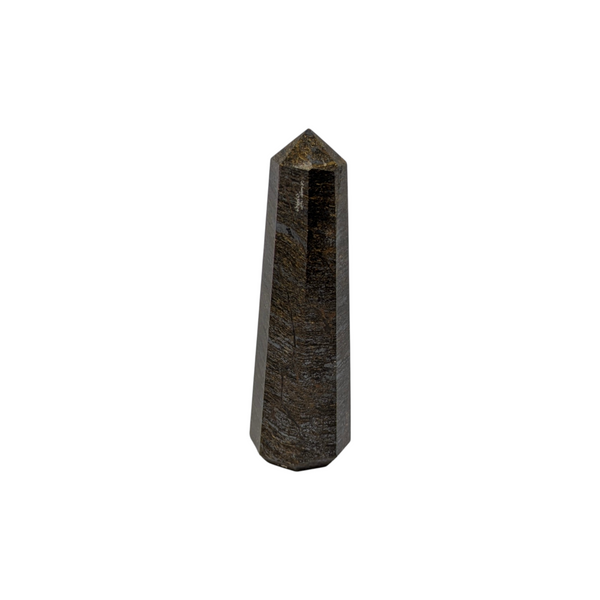 Bronzite Crystal Tower Point