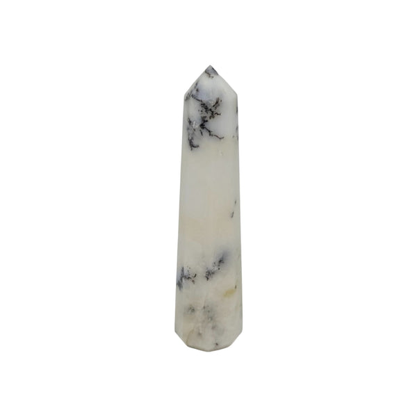 Dendritic Agate Crystal Tower Point