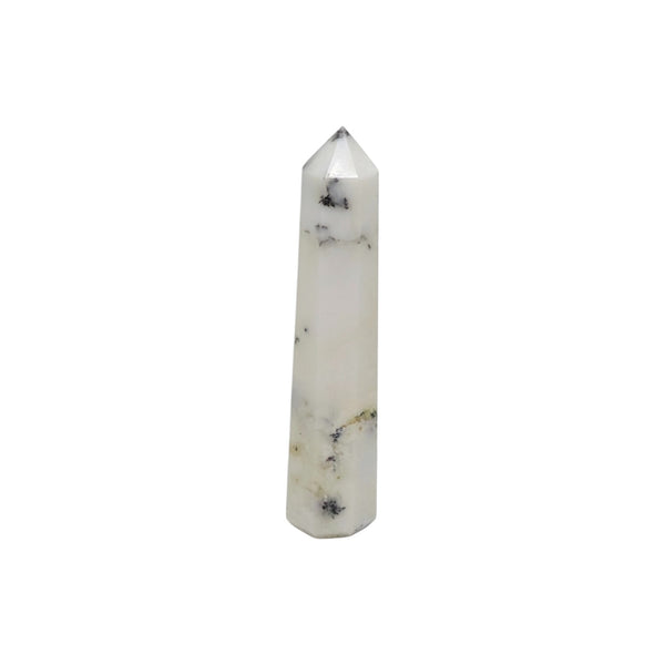 Dendritic Agate Crystal Tower Point