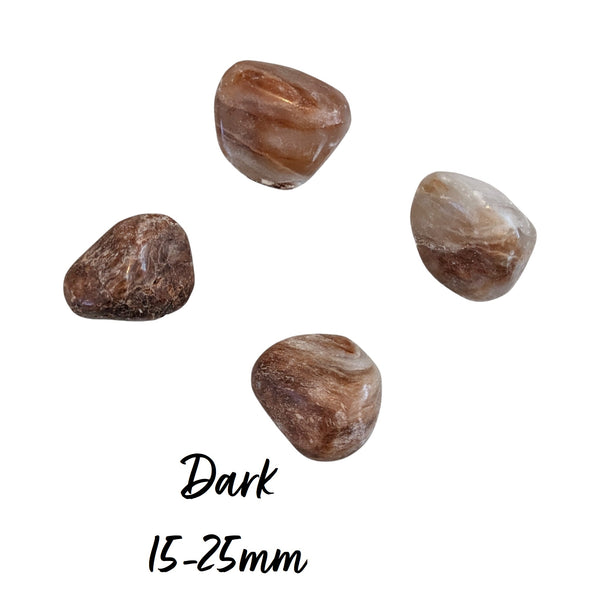 Anhydrite Crystal Tumblestone - Spiritual Stone - Aquarius Birthsign - Crown Chakra - Balance Emotions