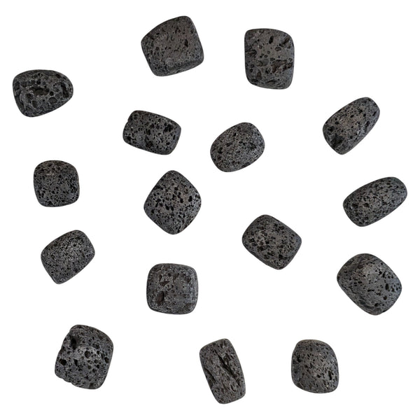 Black Lava Tumblestone