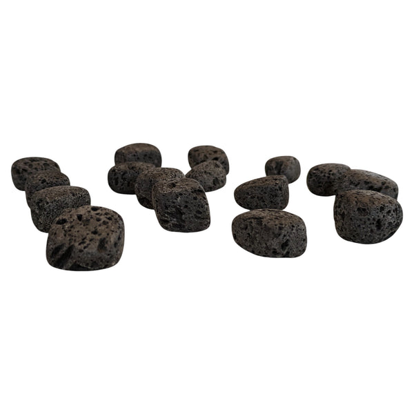 Black Lava Tumblestone