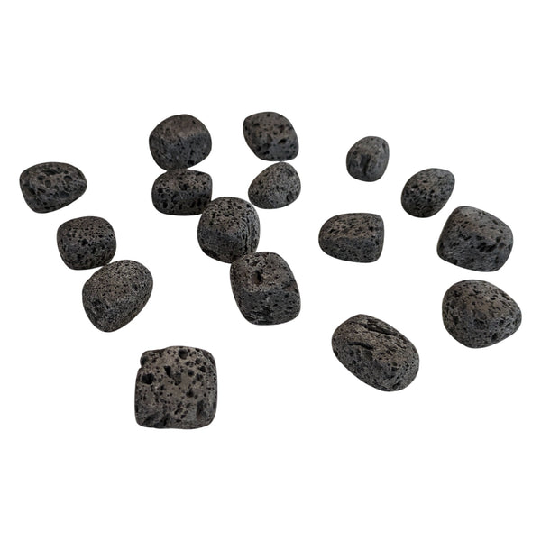 Black Lava Tumblestone