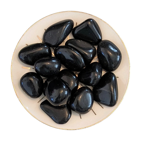 Black Obsidian Tumblestone