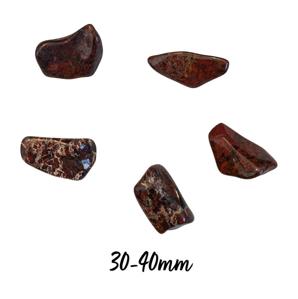 Brecciated Jasper Tumblestone