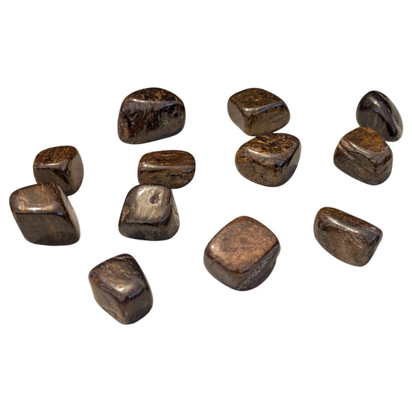 Bronzite Crystal Tumblestone - Leo Zodiac - Sacral Chakra - Confidence Gemstone - Ethically Sourced Crystals - UK Crystal Shop