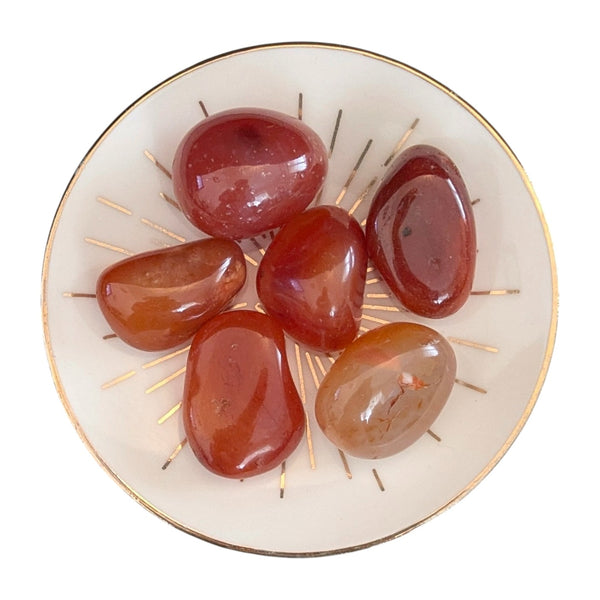 Carnelian Tumblestone