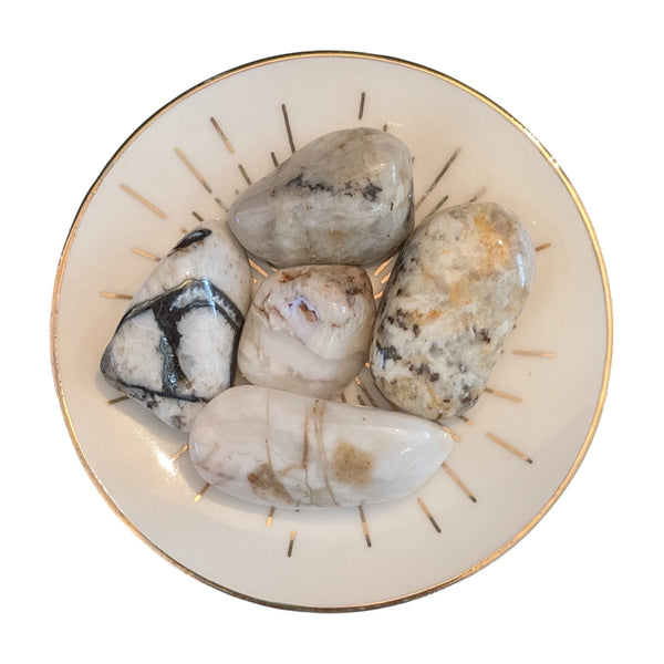 Cassiterite Crystal Tumblestone - Self Confidence, Courage & Willpower - Grounding Stone