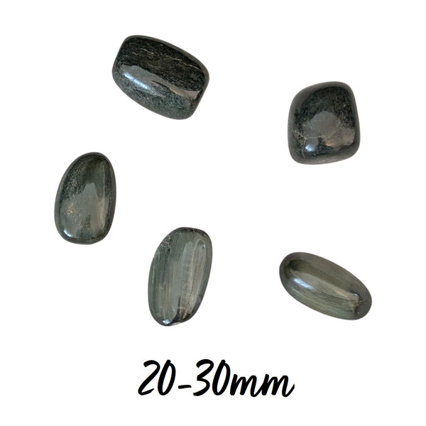 Cats Eye (Silver/Natural) Tumblestone