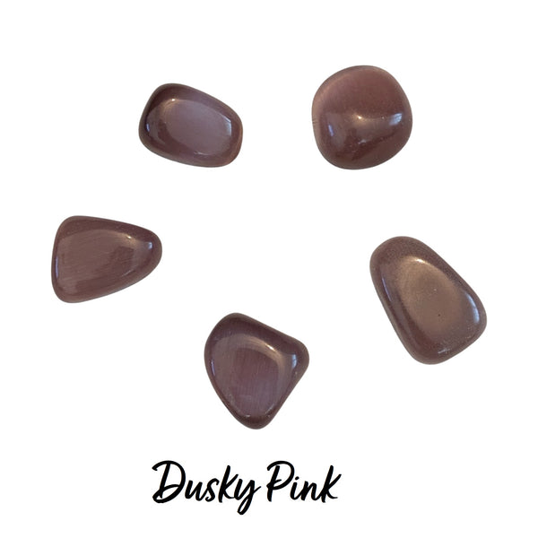 Cats Eye (Coloured) Tumblestone