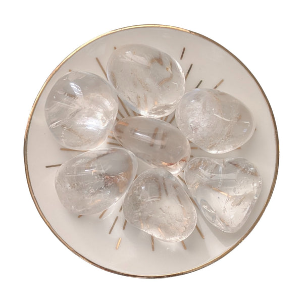Clear Quartz Tumblestone - The Master Healer - Crystal Healing - Crown Chakra