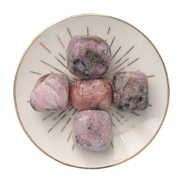 Cobaltoan Calcite Tumblestone - Talisman of Love - Heart Chakra - Self Empowerment - Universal Love