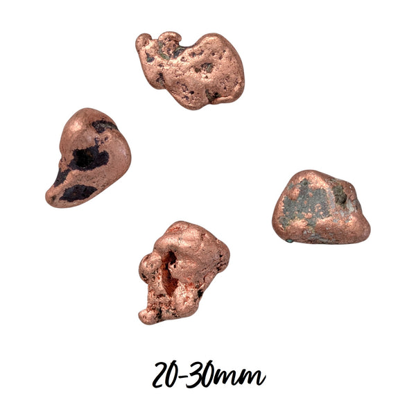 Copper Tumblestone - Chakra Stone - Stone for Sagittarius - Positivity & Goodness