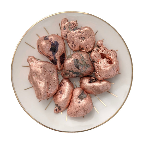 Copper Tumblestone - Chakra Stone - Stone for Sagittarius - Positivity & Goodness