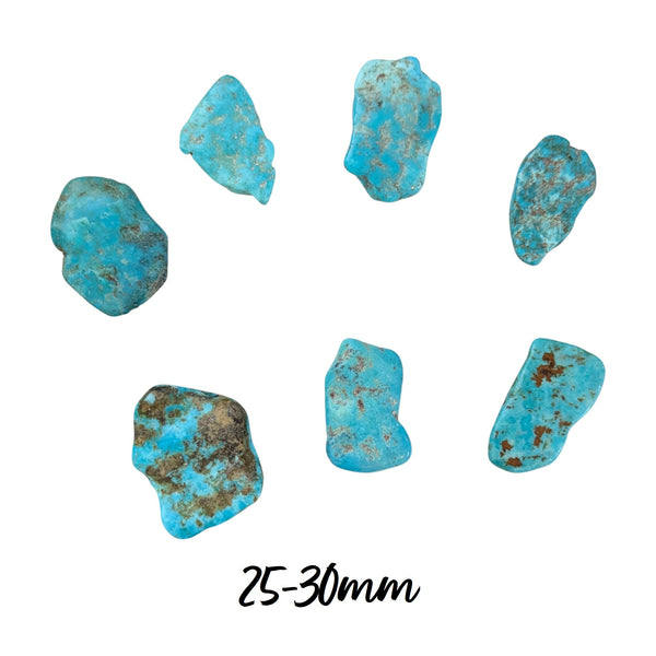 Turquoise (Mexican) Tumblestone - Genuine Gemstones - UK Crystal Seller - Ethically Sourced
