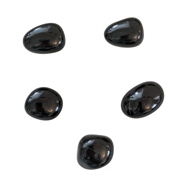 Black Jade Crystal Tumblestone - Root Chakra - Stone for Taurus - Nephrite - Wisdom & Protection