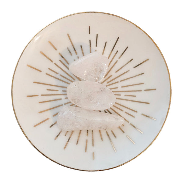 Danburite Crystal Tumblestone - The Stone of Angels - Rare Tumblestones - Genuine Gemstones - UK Crystal Shop