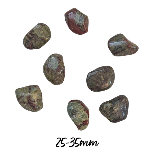 Dragons Blood Jasper Tumblestone