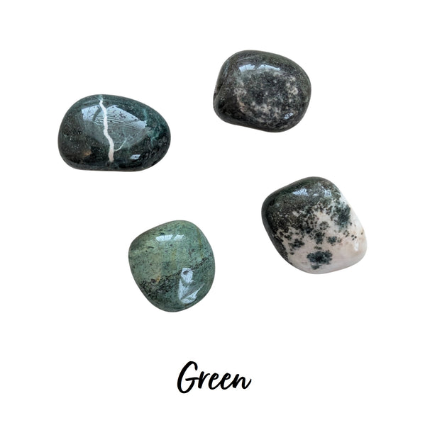 Eye Of The Storm - Judys' Jasper Tumblestone - Inner Peace - Chakra Stone