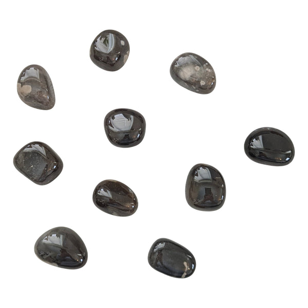 Flint (Black/Brown) Tumblestone
