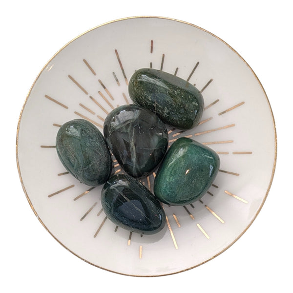 Fuchsite Tumblestone - The Healers Stone - Wish Stone - Heart Chakra - Stone for Aquarius