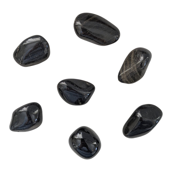 Gold Sheen Obsidian Tumblestone