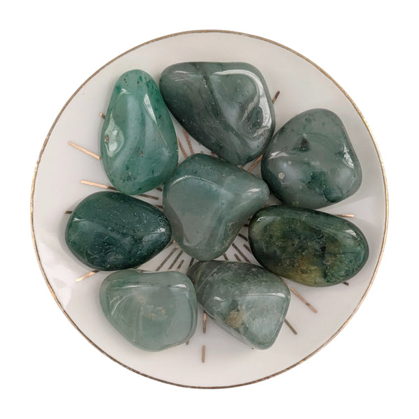 Green Chalcedony Tumblestone - Balance & Harmony - Chakra Stone - Crystal Gemstone