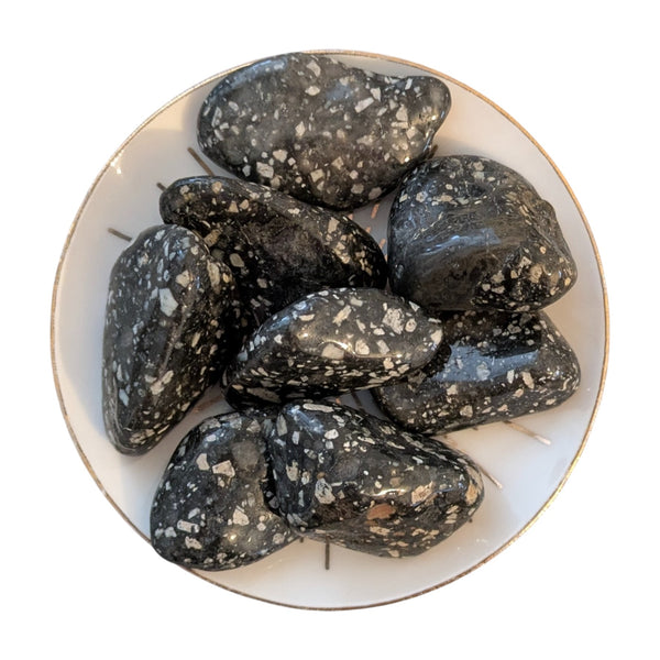 Guinea Fowl Jasper Tumblestone