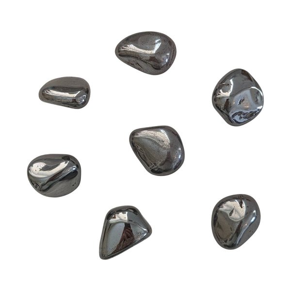 Hematite Tumblestone - Inner Peace - Re-Balance - Root Chakra - Stone for Aquarius