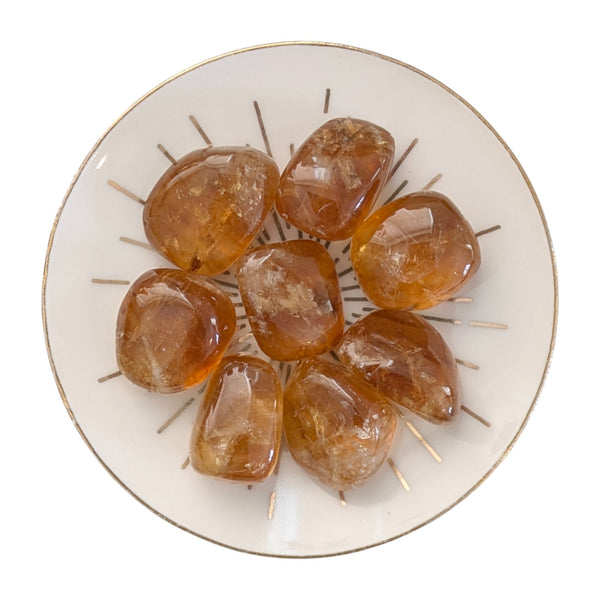 Honey Calcite (Dark) Tumblestone