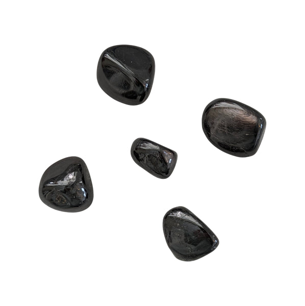 Hypersthene Tumblestone - Ferrolsilite - Spectrolite - Third Eye Chakra - Soothes & Relaxes - Stone for Aries