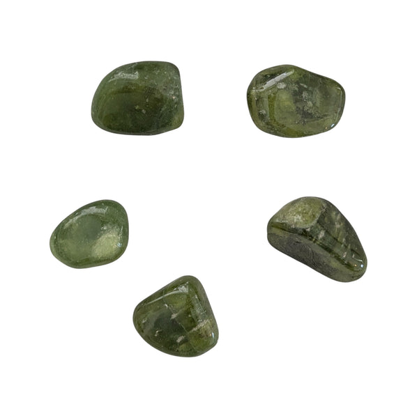Idocrase (Vesuvianite) Tumblestone - Balance & Harmony - Heart Chakra - Rare Pocket Crystals