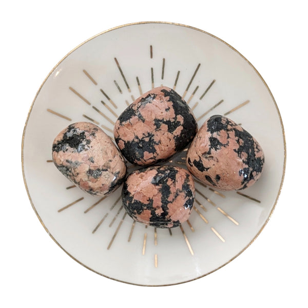 Luxullianite Tumblestone - Rare Stones - Protective & Grounding - Chakra Gemstone