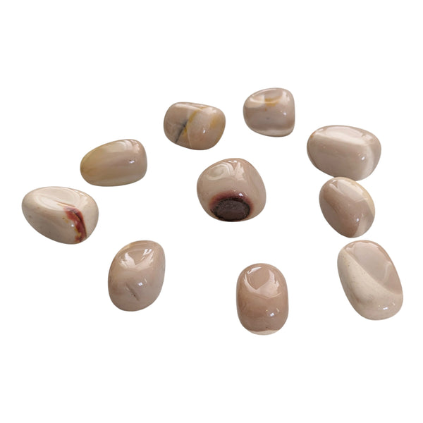 Mookaite Jasper (Cream) Tumblestone