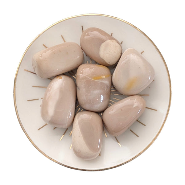 Mookaite Jasper (Cream) Tumblestone