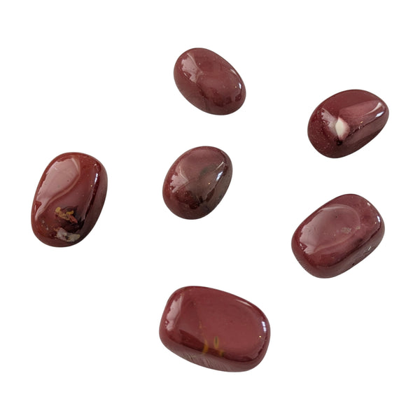 Mookaite Jasper (Red) Tumblestone - Nurturing Stone - Root Chakra