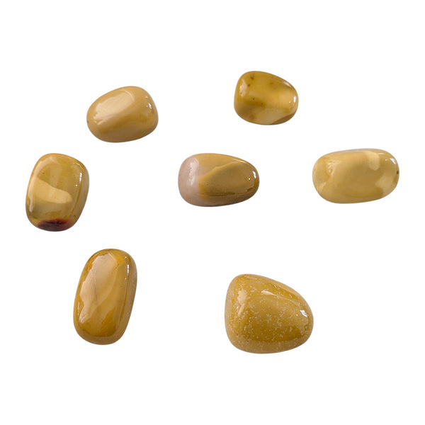 Mookaite Jasper (Yellow) Tumblestone