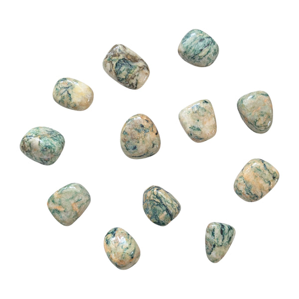 Mariposite Tumblestone - Calm & Balance - Heart & Throat Chakra - Chromphengite