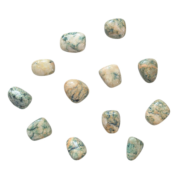 Mariposite Tumblestone - Calm & Balance - Heart & Throat Chakra - Chromphengite