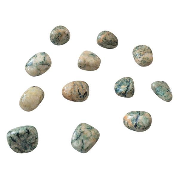 Mariposite Tumblestone - Calm & Balance - Heart & Throat Chakra - Chromphengite
