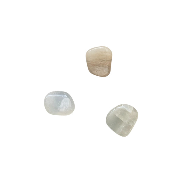 Moonstone (Natural) Crystal Tumblestone UK - Calming Crystals - Peace Stone - Chakra Stones